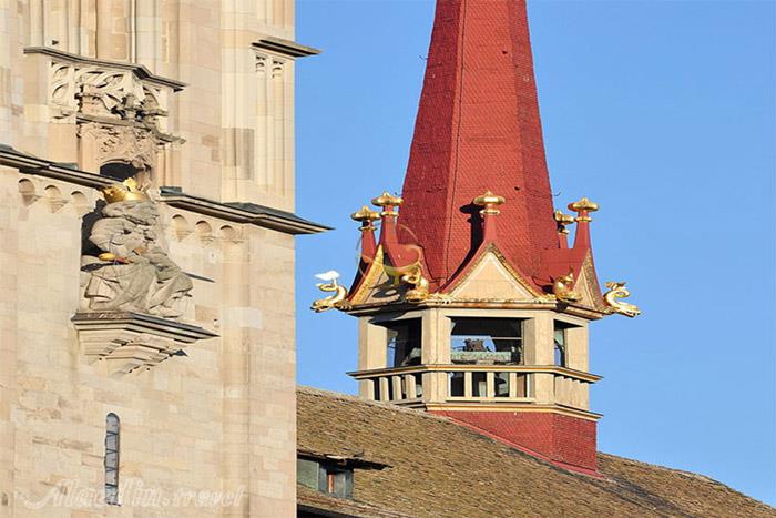 کلیسای گروس مونستر زوریخ - سوئیس