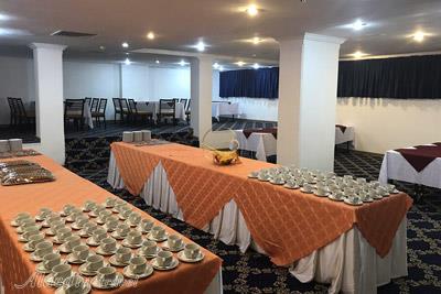 سالن صدف دو هتل هما بندرعباس