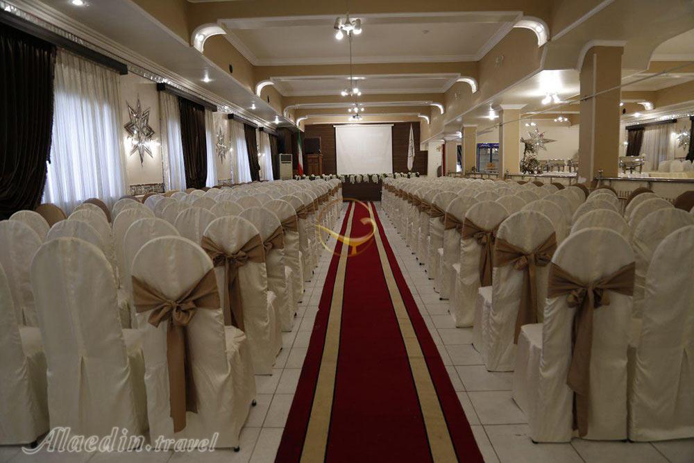 سالن رویا هتل آذین گرگان | علاءالدین تراول