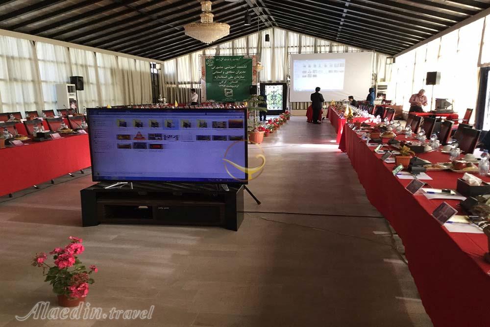 سالن های هتل قصر بوتانیک گرگان | علاءالدین تراول