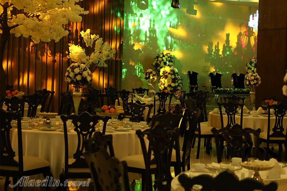 تالار های مجتمع قصر رز کرج | علاءالدین تراول