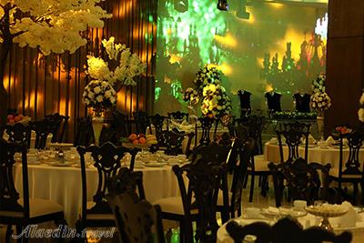 تالار رز طلایی مجتمع قصر رز کرج