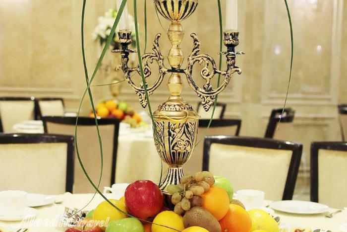 تشریفات سالن همکف باغ بهرامی کرمان