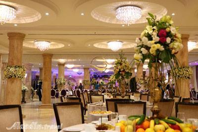 تشریفات سالن همکف باغ بهرامی کرمان