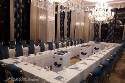 سالن VIP فیروزه هتل الماس 2 مشهد | علاءالدین تراول