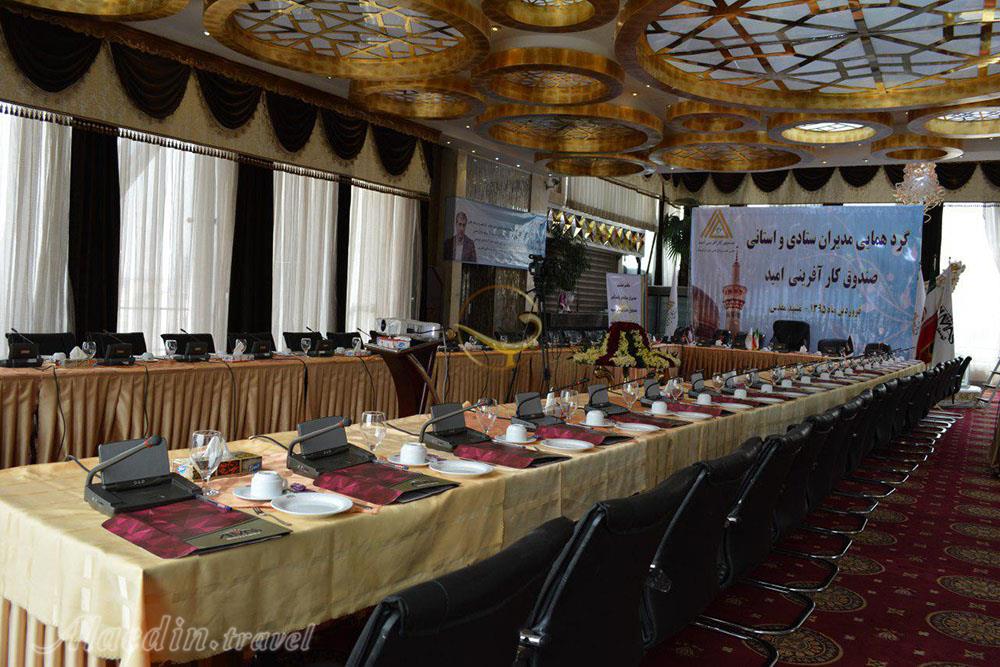 سالن چند منظوره هتل الماس 1 مشهد | علاءالدین تراول