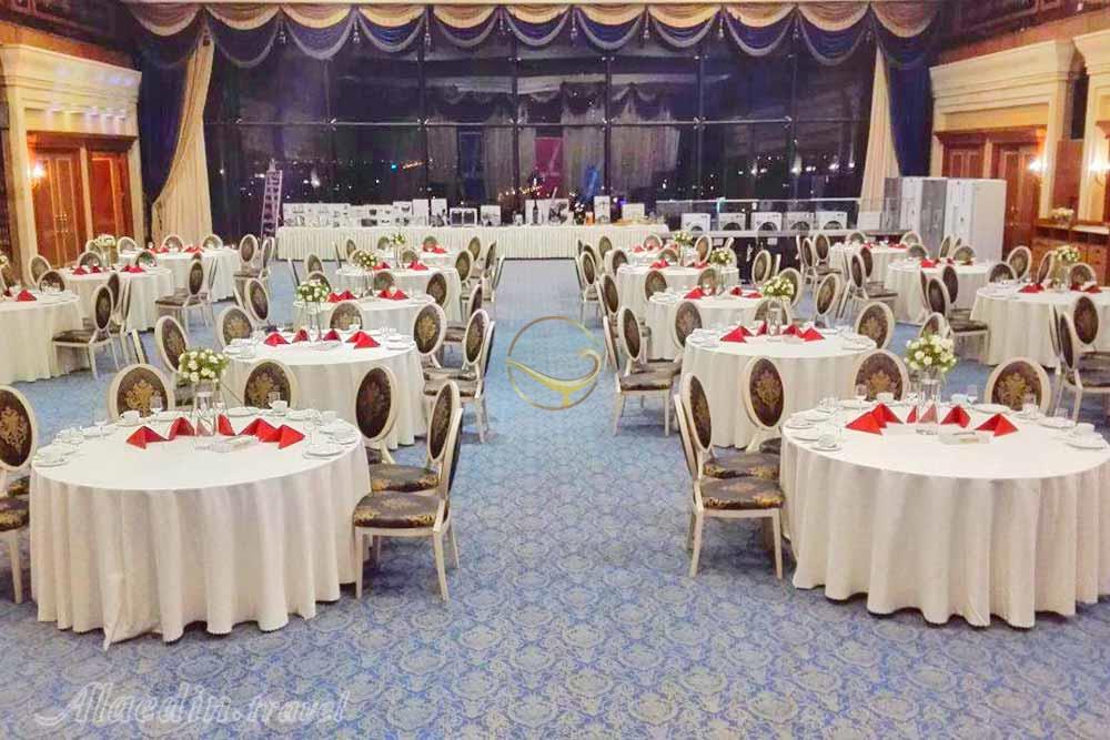 سالن آینه هتل مجلل درویشی مشهد | علاءالدین تراول