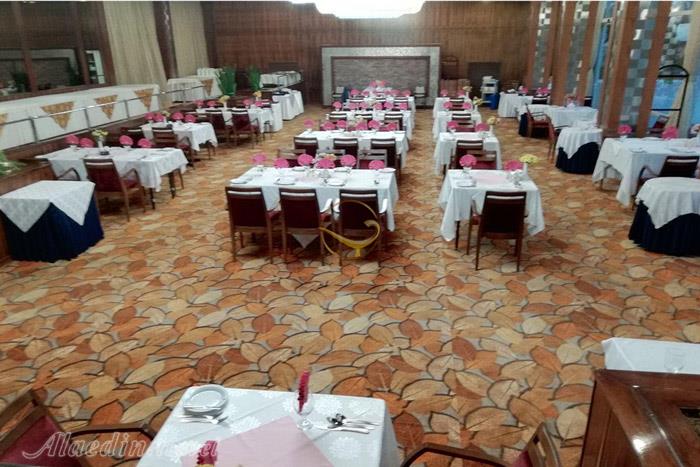 سالن گل سرخ هتل هما 1 مشهد | علاءالدین تراول