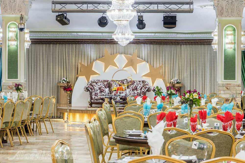 سالن های هتل مرمر قزوین | علاءالدین تراول