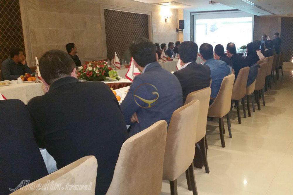 سالن بوستان هتل زندیه شیراز | علاءالدین تراول