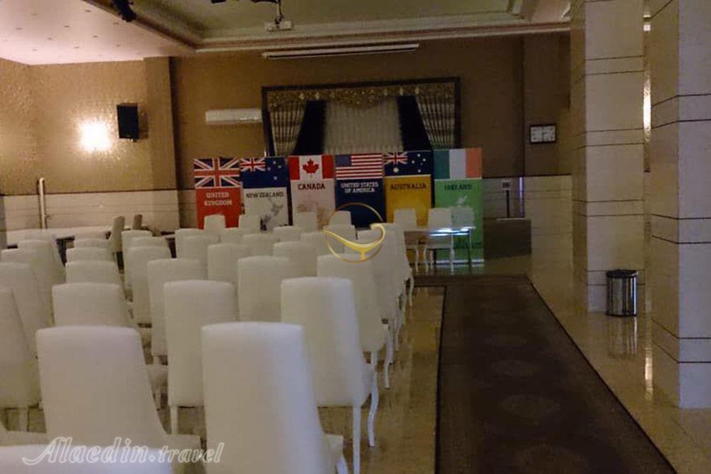 سالن های هتل استقبال تبریز | علاءالدین تراول