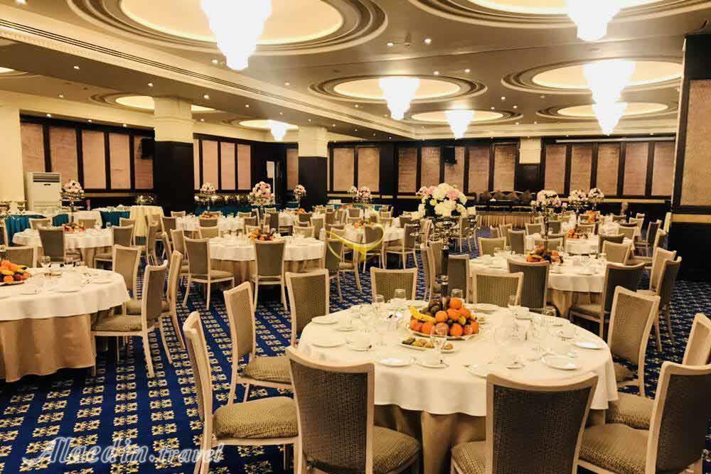 سالن های هتل اسپیناس تهران | علاءالدین تراول