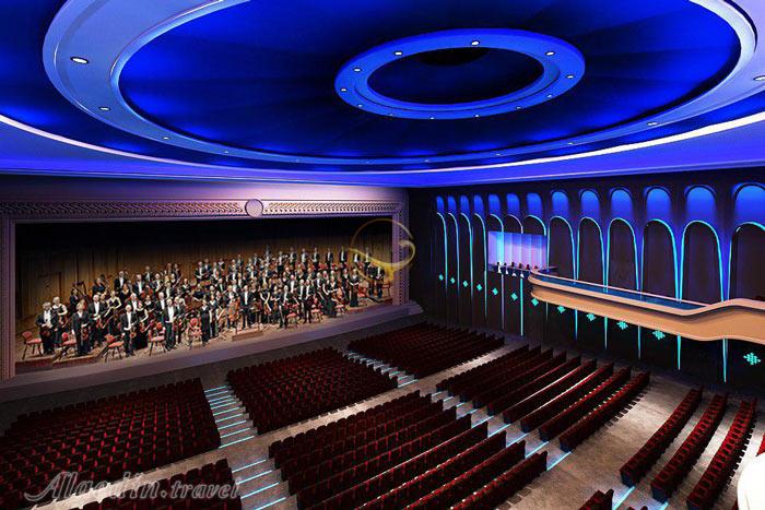 سالن تهران رویال هال هتل اسپیناس پالاس تهران | علاءالدین تراول