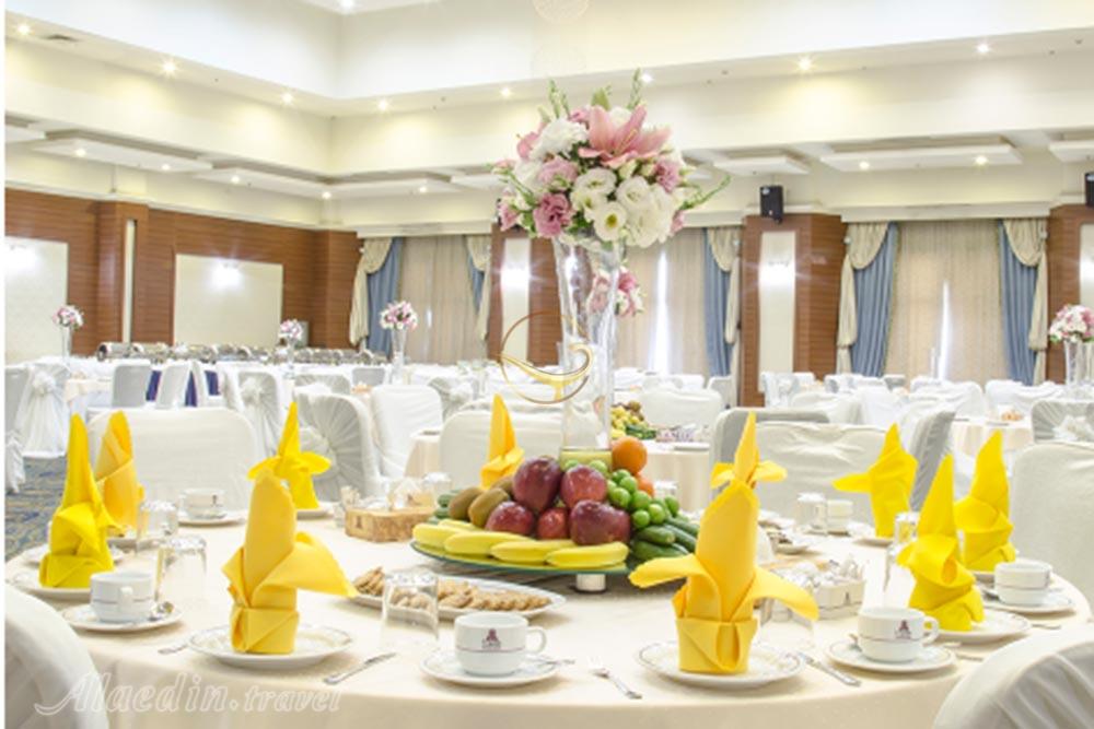 سالن های هتل پارسیان اوین تهران | علاءالدین تراول