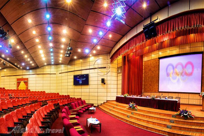 سالن همایش های بین المللی هتل المپیک تهران | علاءالدین تراول