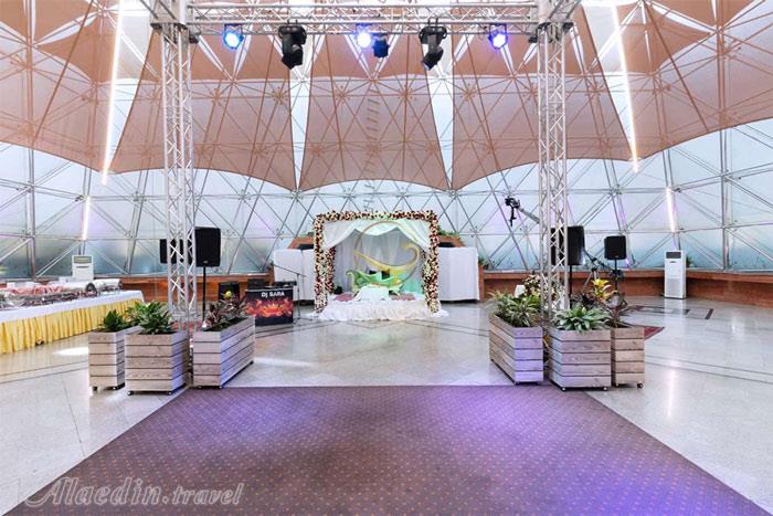 تالار آبگینه هتل المپیک تهران | علاءالدین تراول