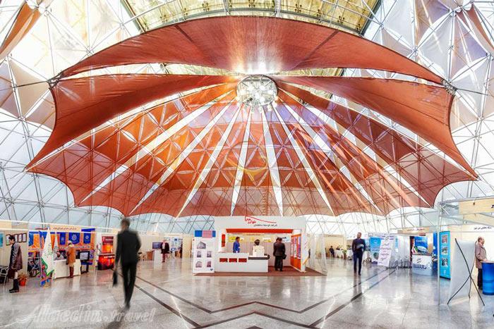 تالار آبگینه هتل المپیک تهران | علاءالدین تراول