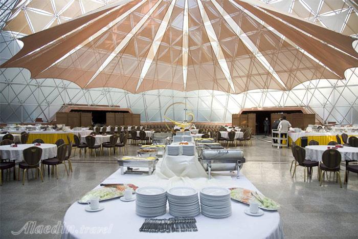 تالار آبگینه هتل المپیک تهران | علاءالدین تراول