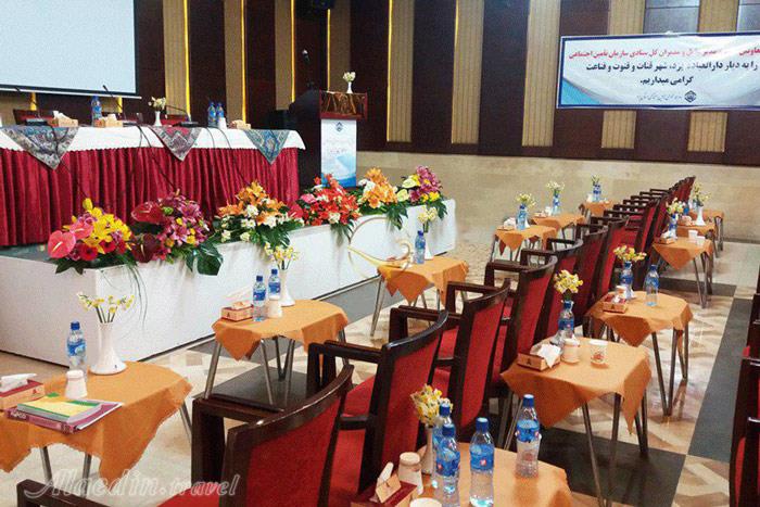 سالن خیام هتل پارسیان صفائیه یزد