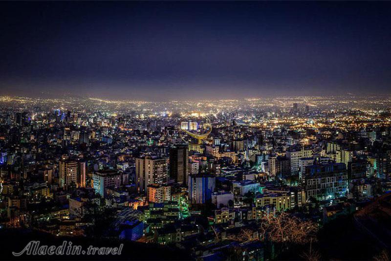 تور بام و تله کابین تهرانگردی | علاءالدین تراول