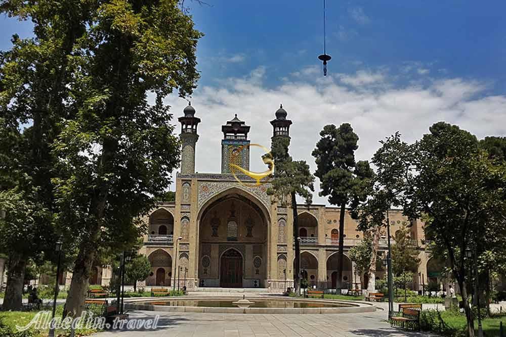 مسجد و مدرسه سپهسالار تهران | علاءالدین تراول