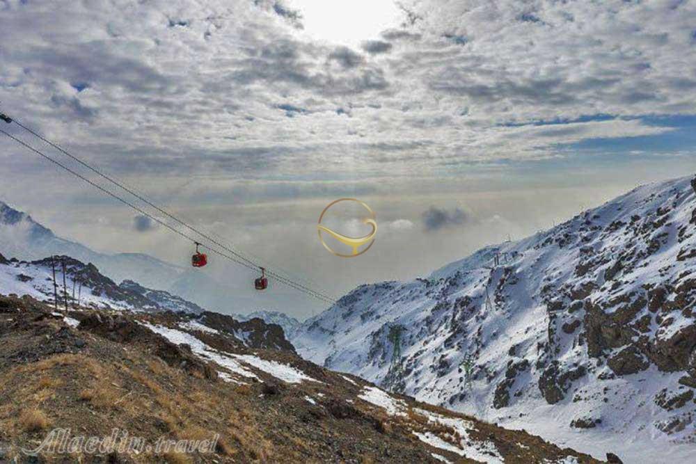 تله کابین توچال در تهران | علاءالدین تراول