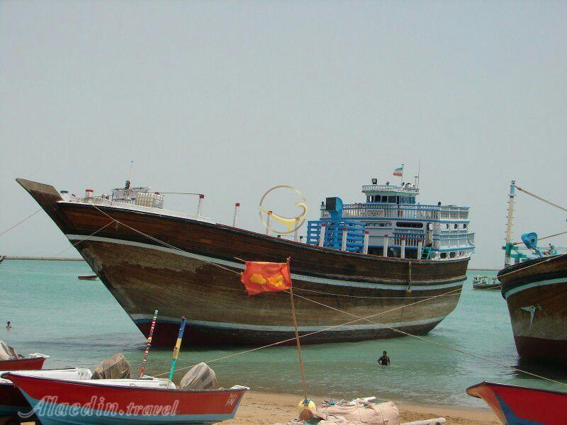 لنج های زیبای چابهار | علاءالدین تراول