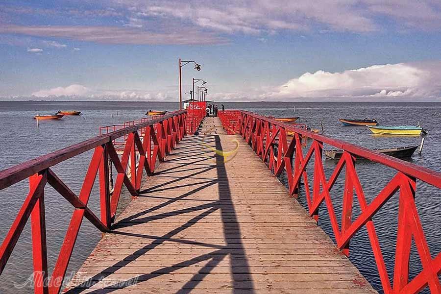 اسکله بندرگز در تور گلستان بندر ترکمن خالد نبی | علاءالدین تراول