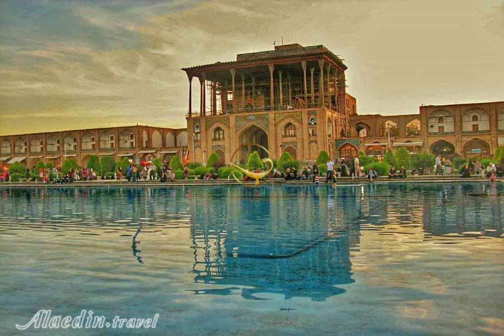 کاخ عالی قاپو اصفهان | علاءالدین تراول