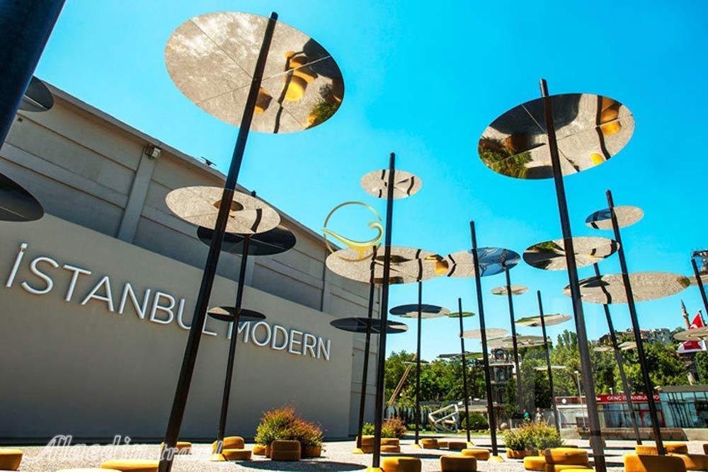 موزه هنر مدرن استانبول ترکیه | تور ترکیه علاءالدین تراول