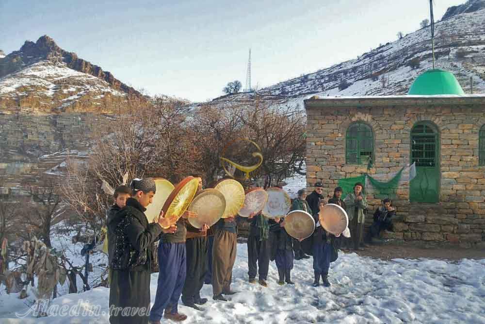 آرامگاه پیر شالیار هورامان | علاءالدین تراول