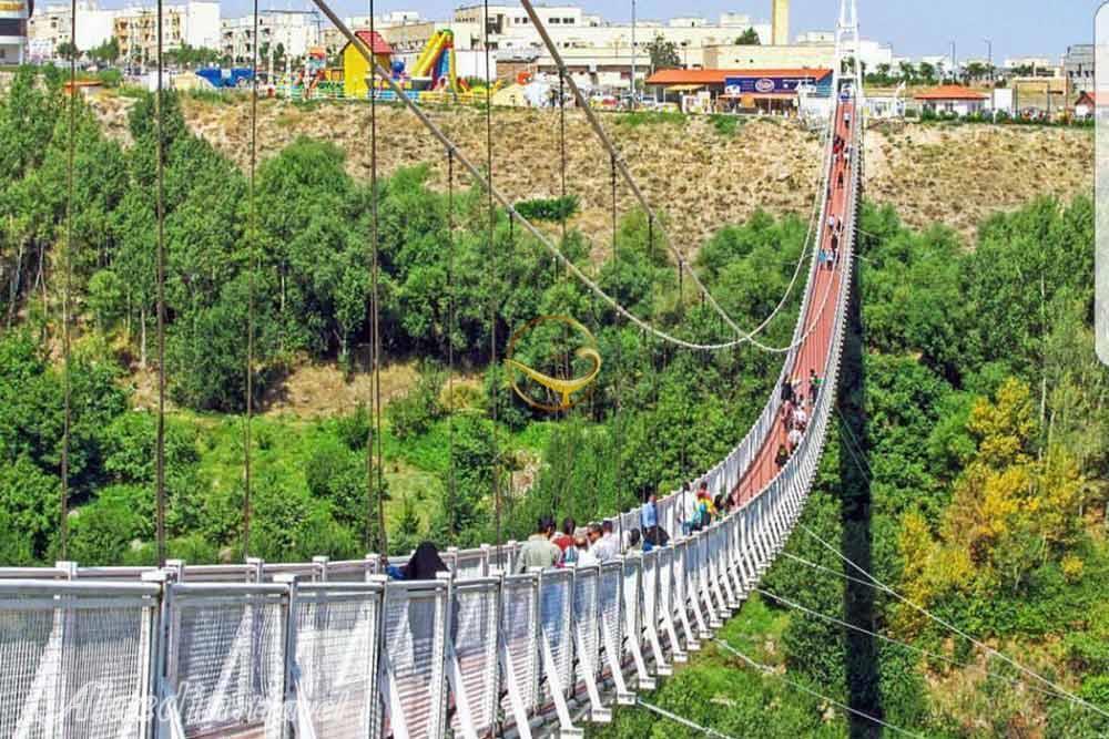 پل معلق مشکین شهر | علاءالدین تراول