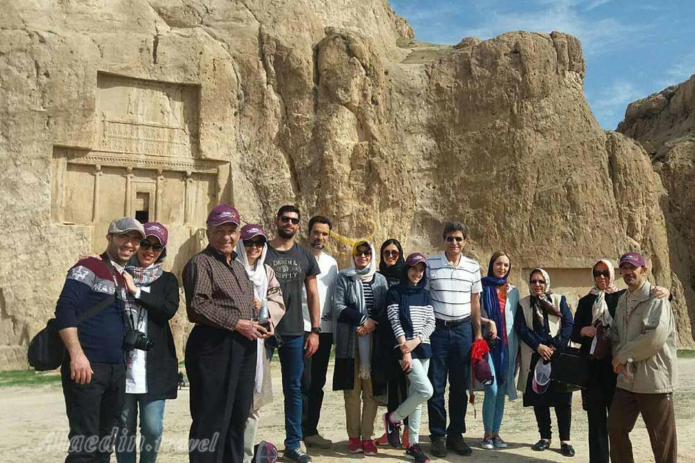 نقش رستم تور شیراز | علاءالدین تراول