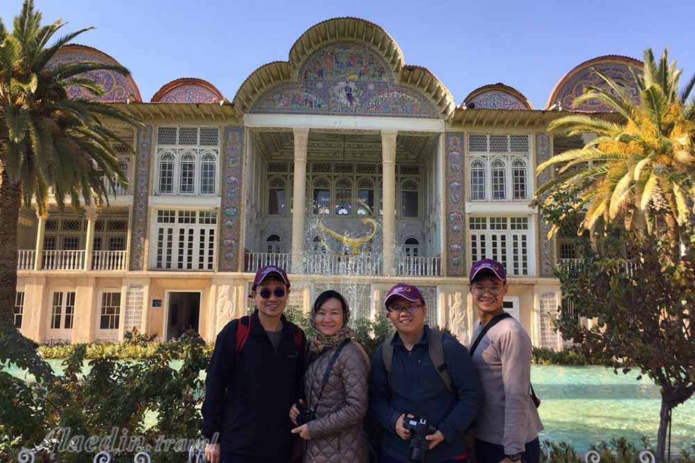 باغ ارم شیراز | علاءالدین تراول