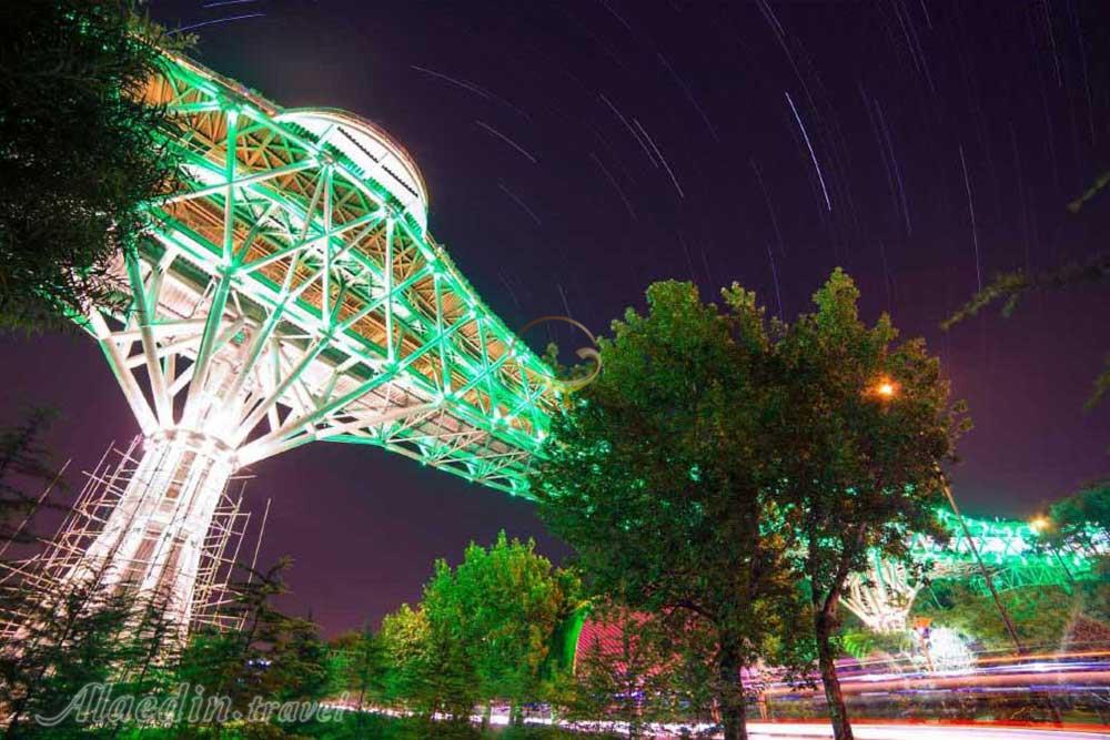 تور پل طبیعت و دربند تهرانگردی | علاءالدین تراول