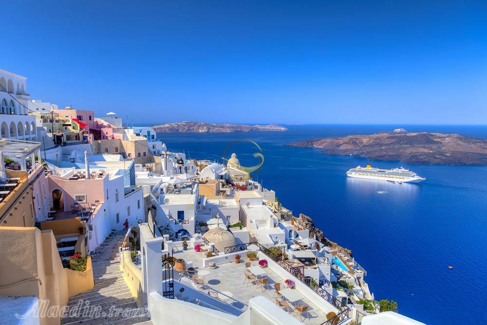 تور کشتی کروز ترکیه یونان | علاءالدین تراول