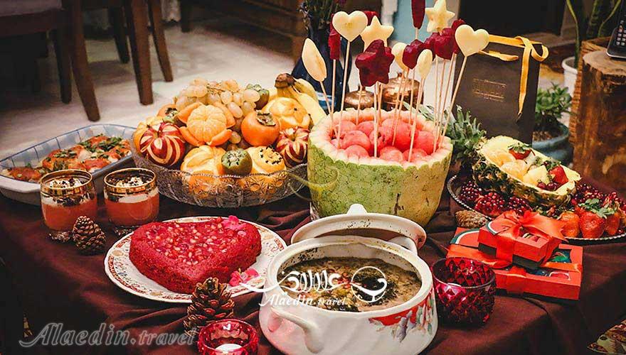 تور شب یلدا | علاءالدین تراول