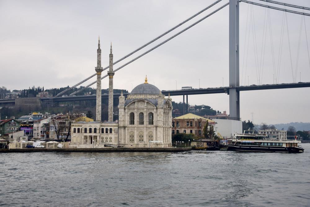 بازدید از مسجد اورتاکوی استانبول با علاالدین تراول