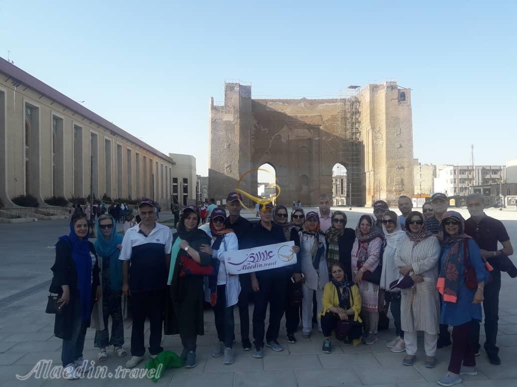 مسجد کبود و ارگ علیشاه تبریز