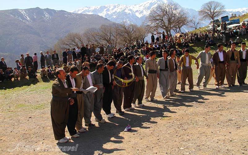 انواع رقص کردی