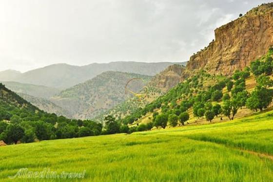 دشت هلن؛ منطقه‌‌ای بکر در چهارمحال و بختیاری