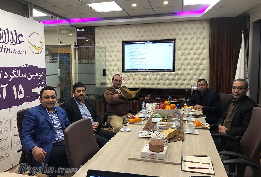 دیدار مدیران گردشگری میراث فرهنگی و صنایع دستی خراسان شمالی از علاءالدين تراول