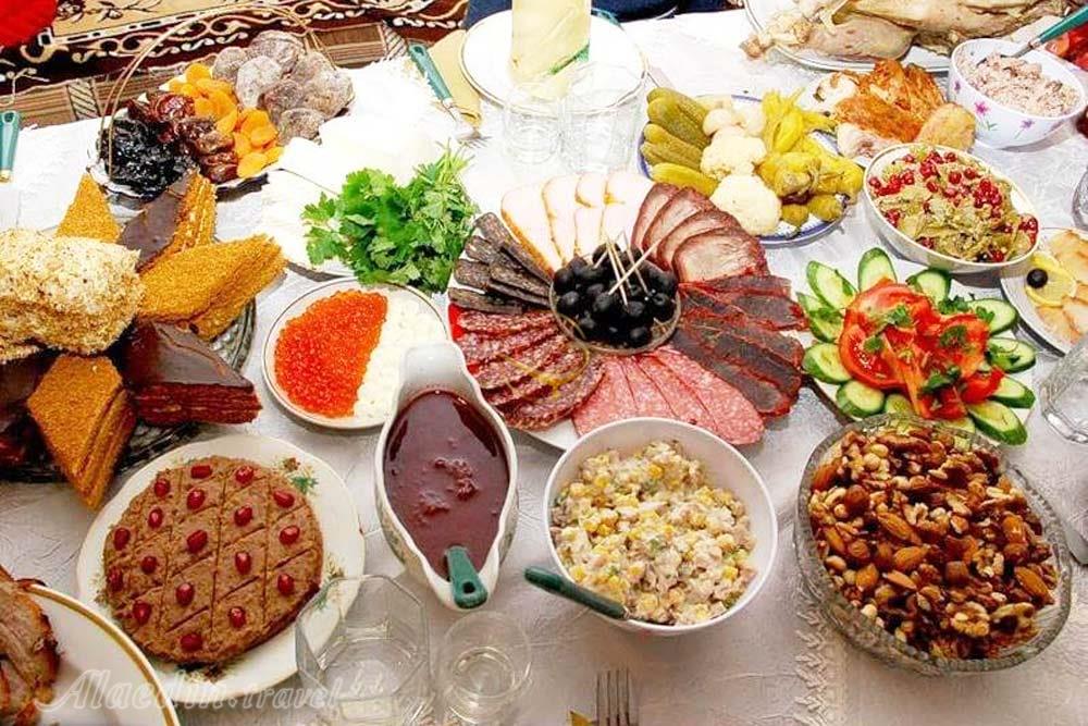 غذاهای ارمنی در کریسمس