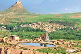 تخت سلیمان، آتشکده ای  از دل خاک