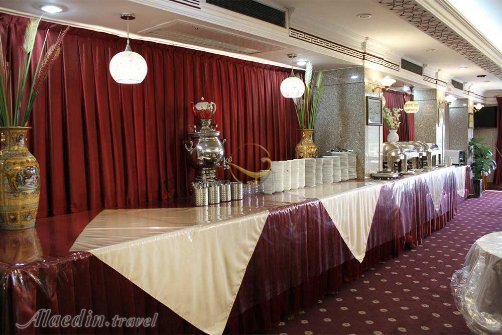 رستوران هتل 3 ستاره ملل اصفهان | علاءالدین تراول