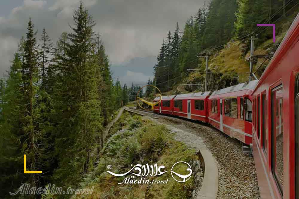 فروش بلیط قطار بین کشورها | علاءالدین تراول