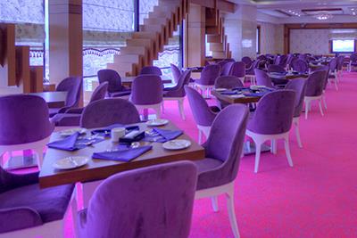 سالن صبحانه خوری ارغوان هتل درویشی مشهد | علاءالدین تراول