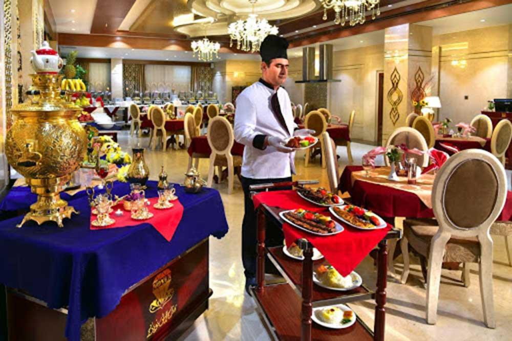رستوران اصلی هتل الماس نوین مشهد | علاءالدین تراول