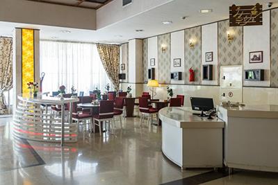 کافی شاپ لاله هتل خورشید تابان مشهد | علاءالدین تراول