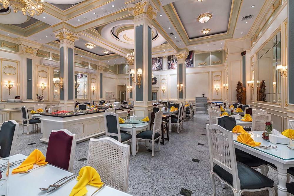 رستوران مرسده هتل بین المللی قصر مشهد | علاءالدین تراول